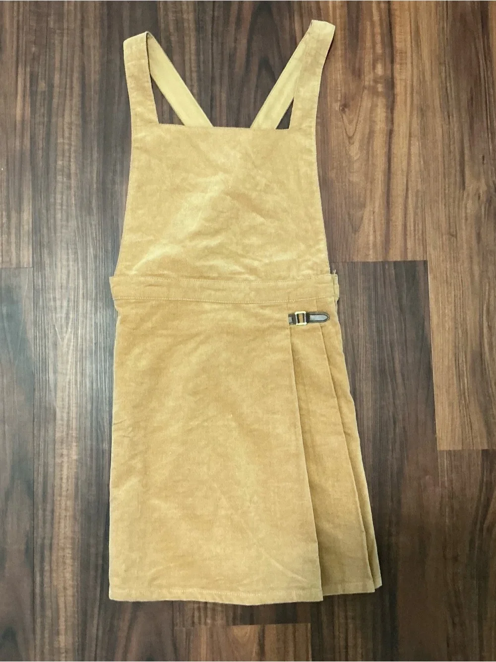 Janie and Jack Tan Corduroy Jumper Dress Size 12 NWT